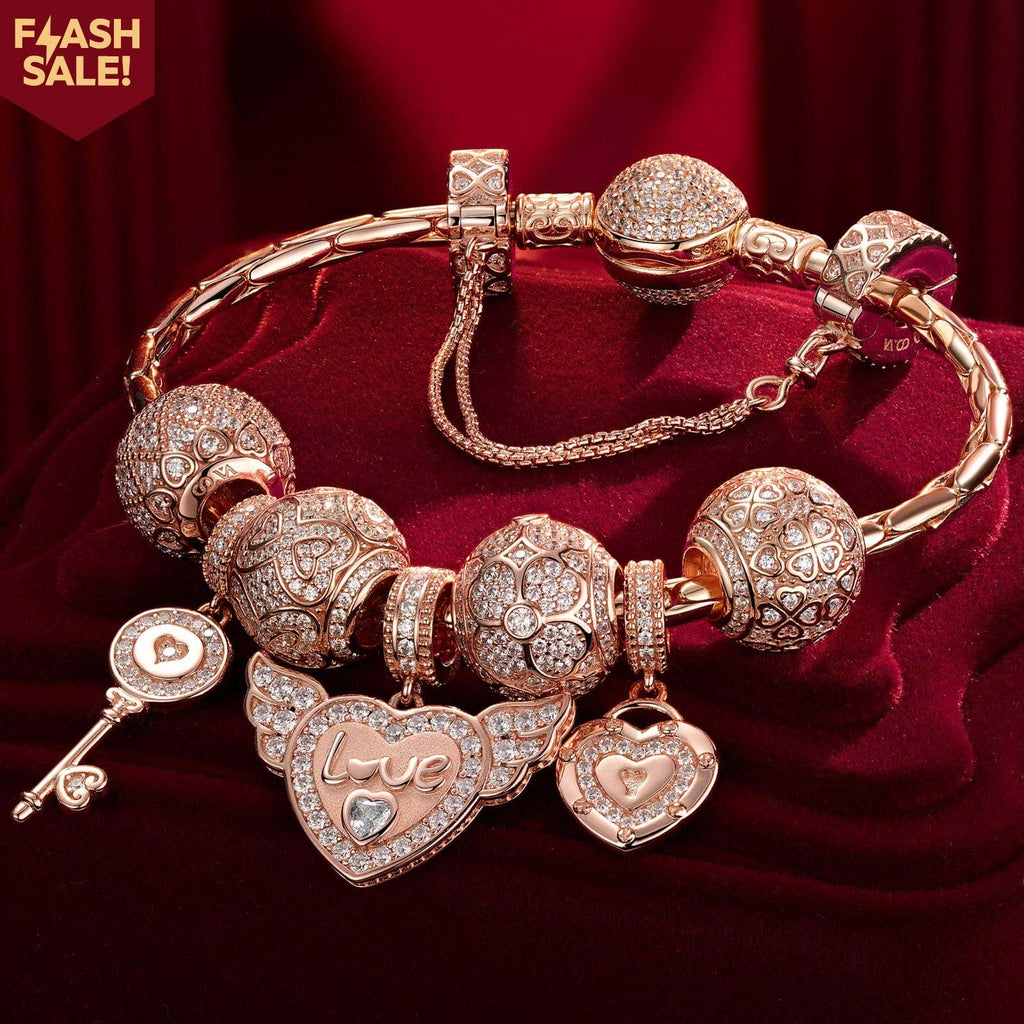 Endless Love Charm Bracelet Set