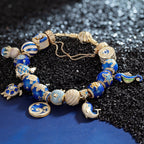 Exploring the Underwater World Enamel Charm Bracelet Set