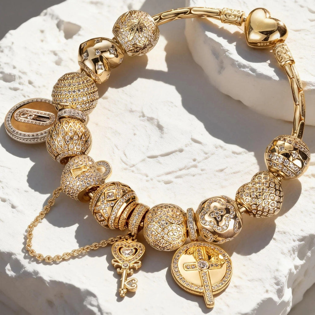 Vibrant Streets Charm Bracelet Set