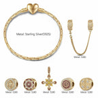 Infinite Blessings Enamel Charm Bracelet Set