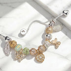 Verdant Meadow Bridal Reverie Charm Bracelet Set
