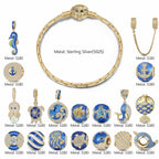 Exploring the Underwater World Enamel Charm Bracelet Set