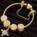 Infinite Blessings Enamel Charm Bracelet Set