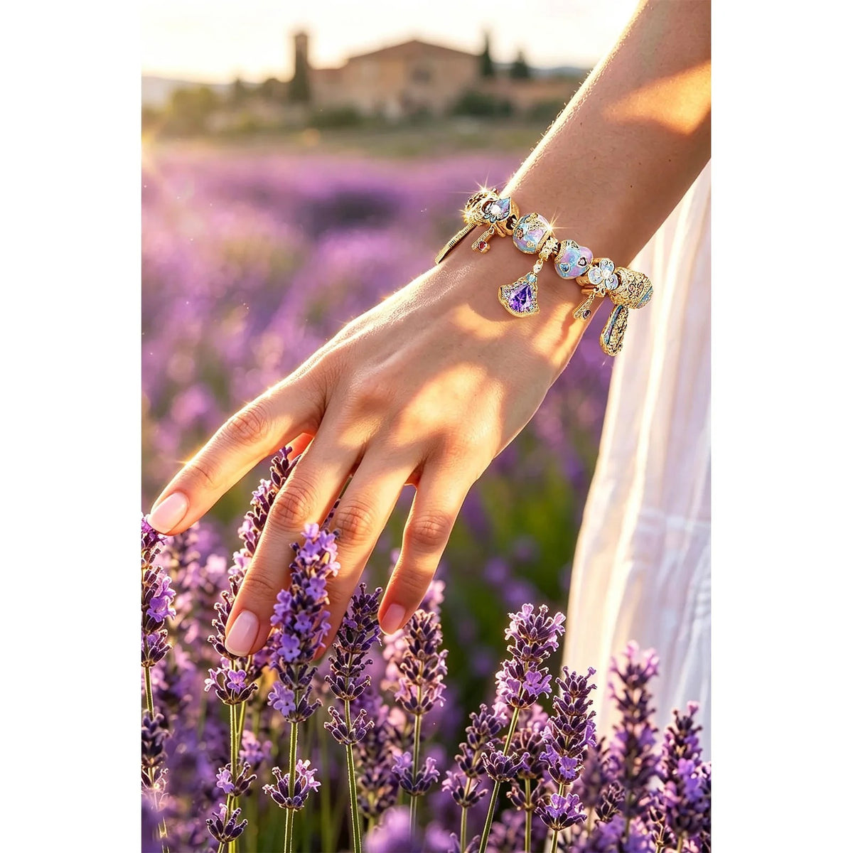 Alice in Wonderland Dreamscape Charm Bracelet Set