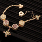 Infinite Blessings Enamel Charm Bracelet Set
