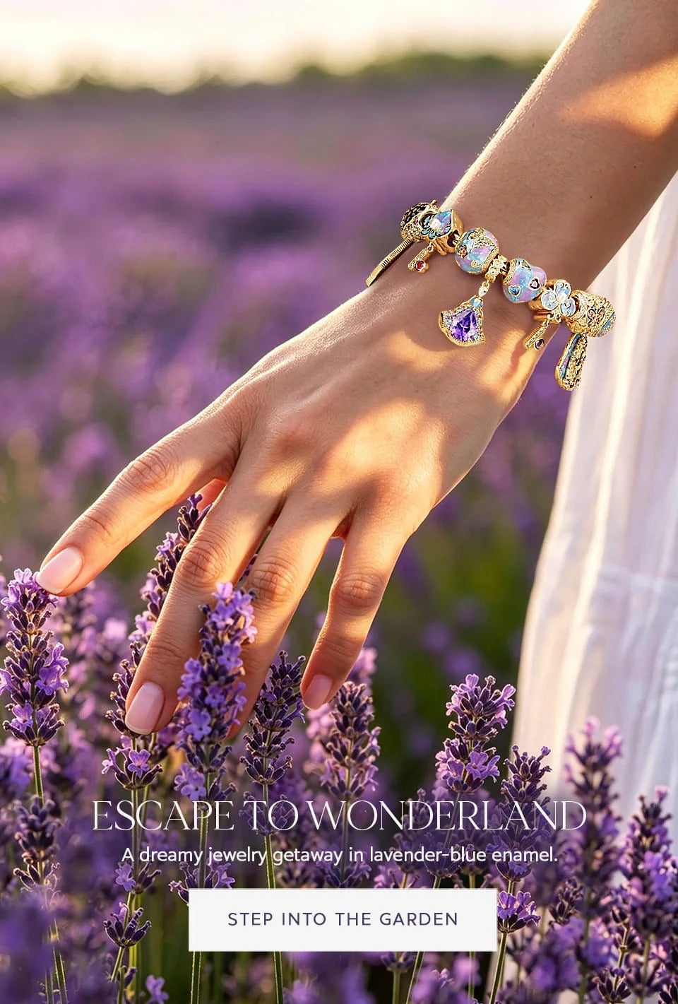 Aqua Fairy Tale Princess Charm Bracelet Set