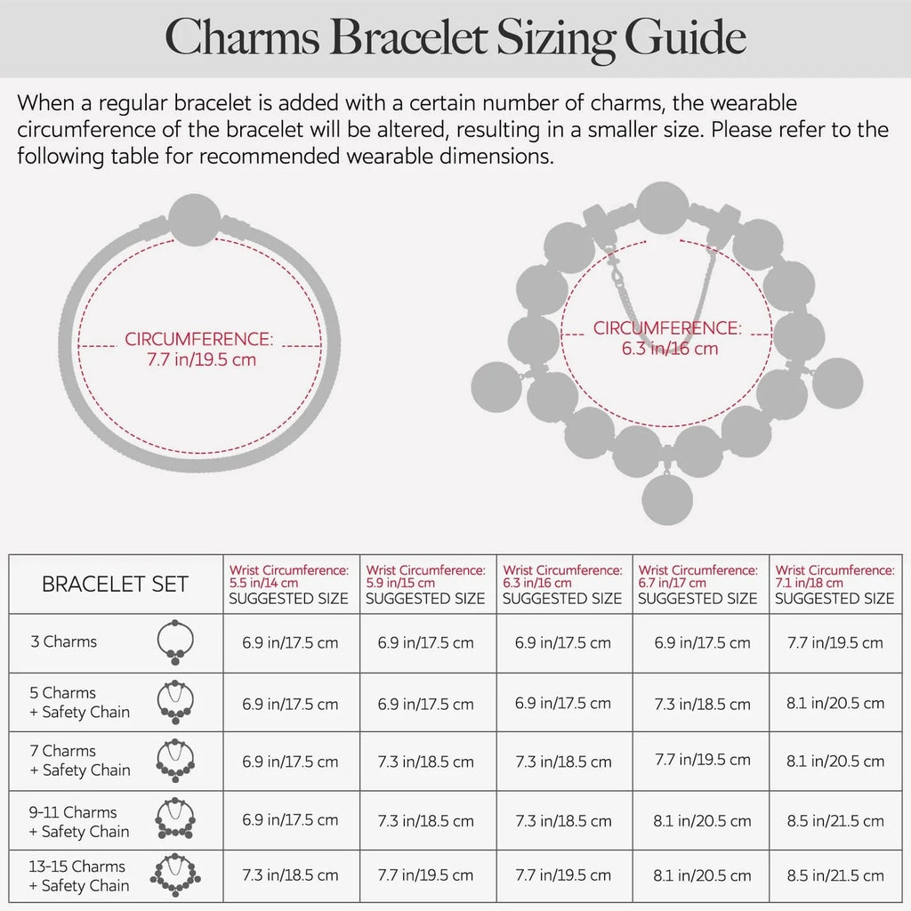 Infinite Blessings Enamel Charm Bracelet Set