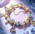 Alice in Wonderland Dreamscape Charm Bracelet Set