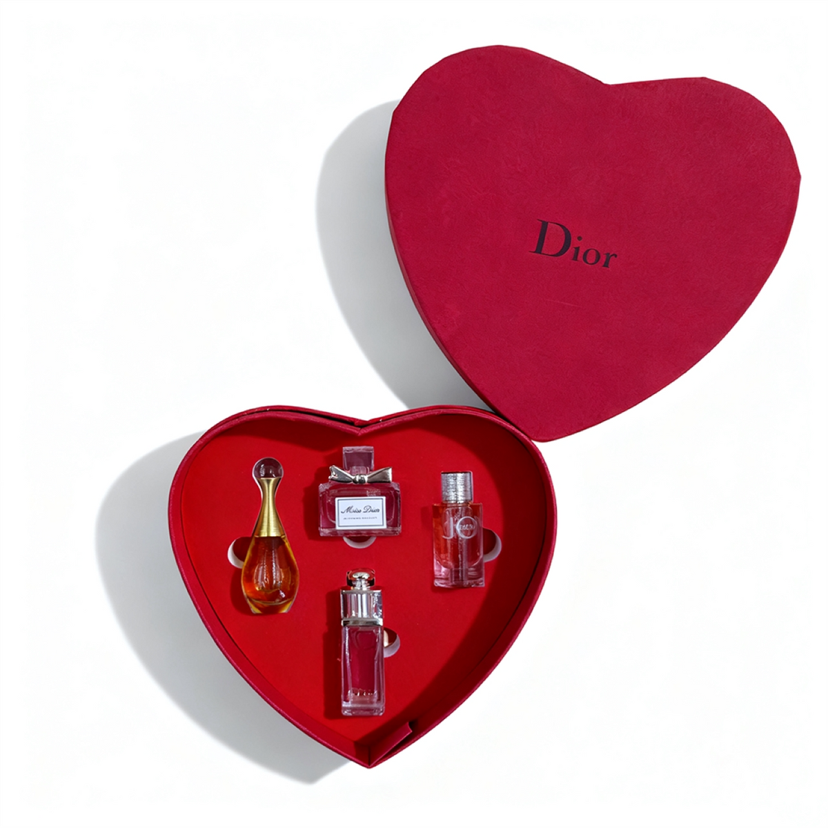 Heart-Shaped 4-Piece Sample Set – Luxury Mini Collection