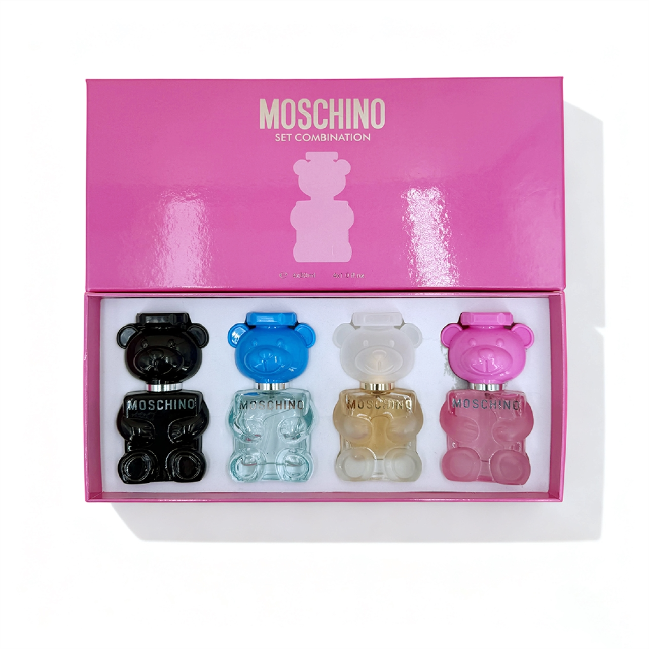 Teddy Mini Set – 4-Piece Pink Box Collection