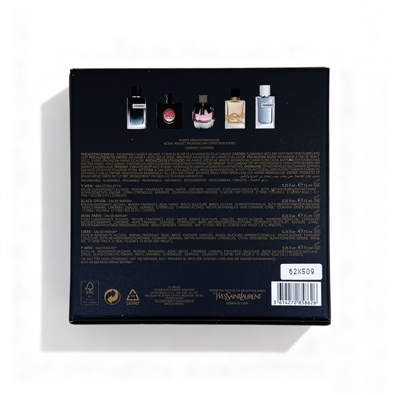 Mini Fragrance Set – 5-Piece Luxury Collection