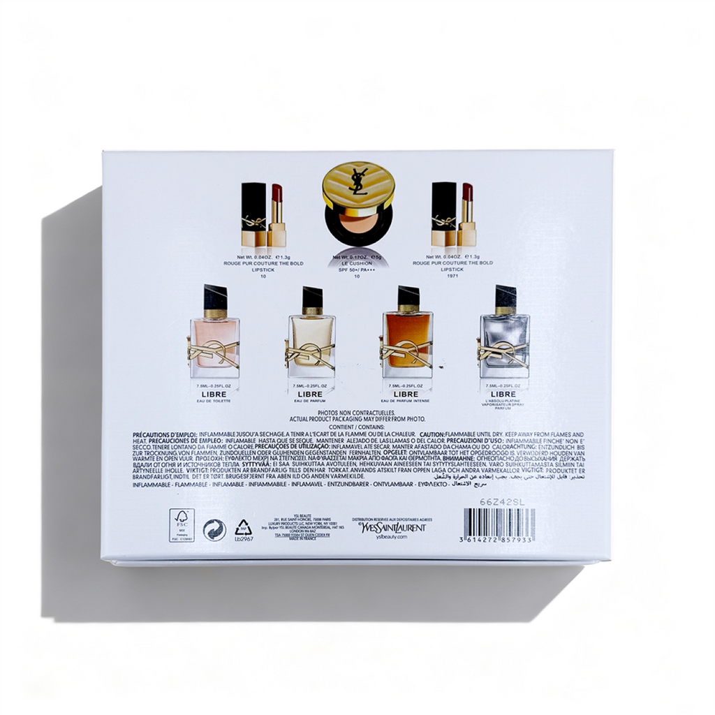 White Romantic Goddess Miniature Set – 7-Piece Luxury Collection