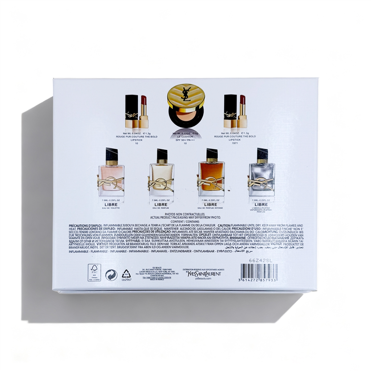 White Romantic Goddess Miniature Set – 7-Piece Luxury Collection